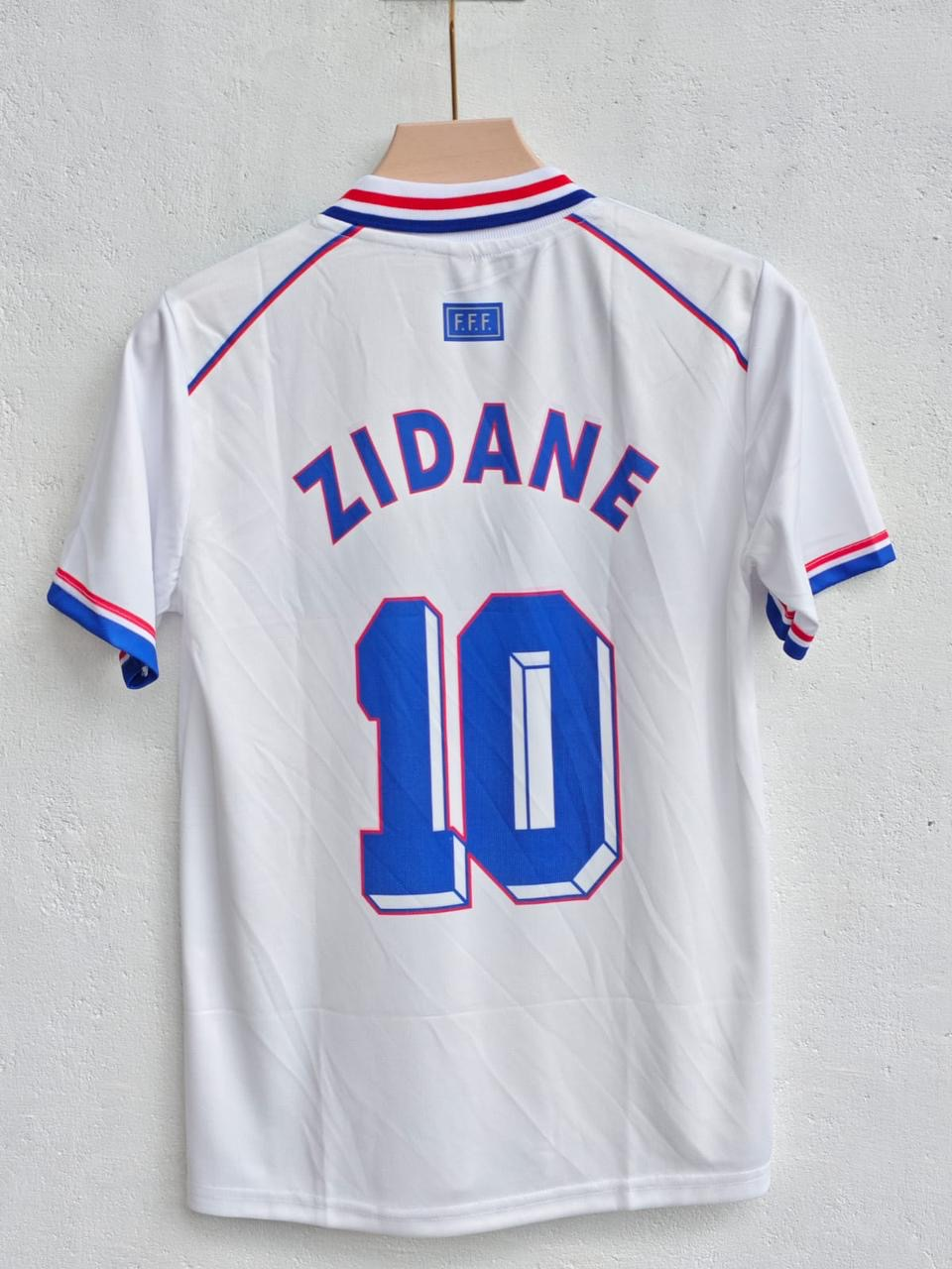 ZIDANE FRANCE AWAY RETRO 1998