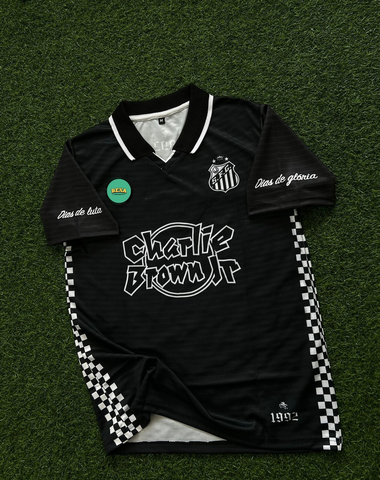 Santos Charlie Neymar Jr Half Sleeves