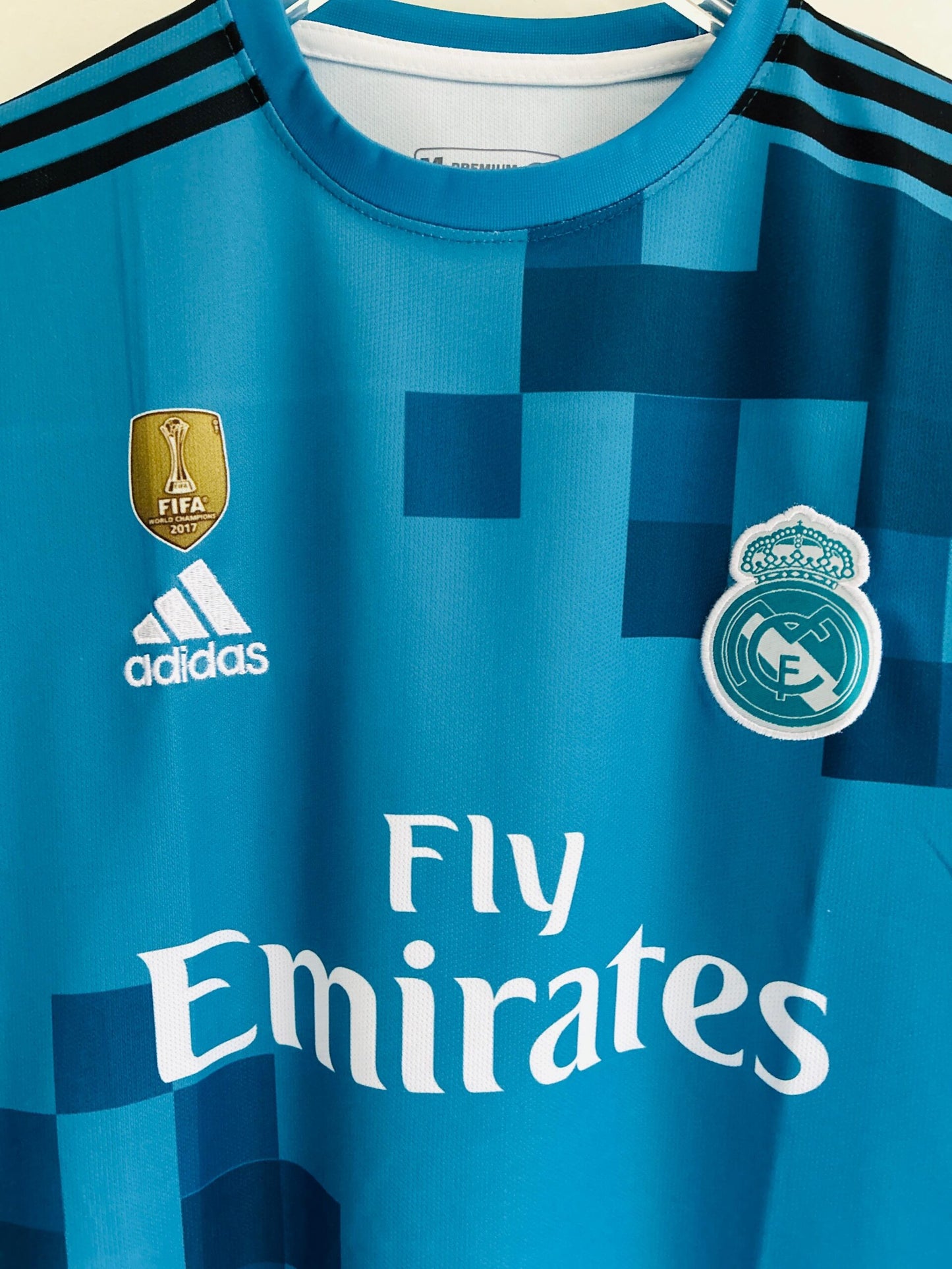 RONALDO REAL MADRID 2017 THIRD KIT EMBROIDERY