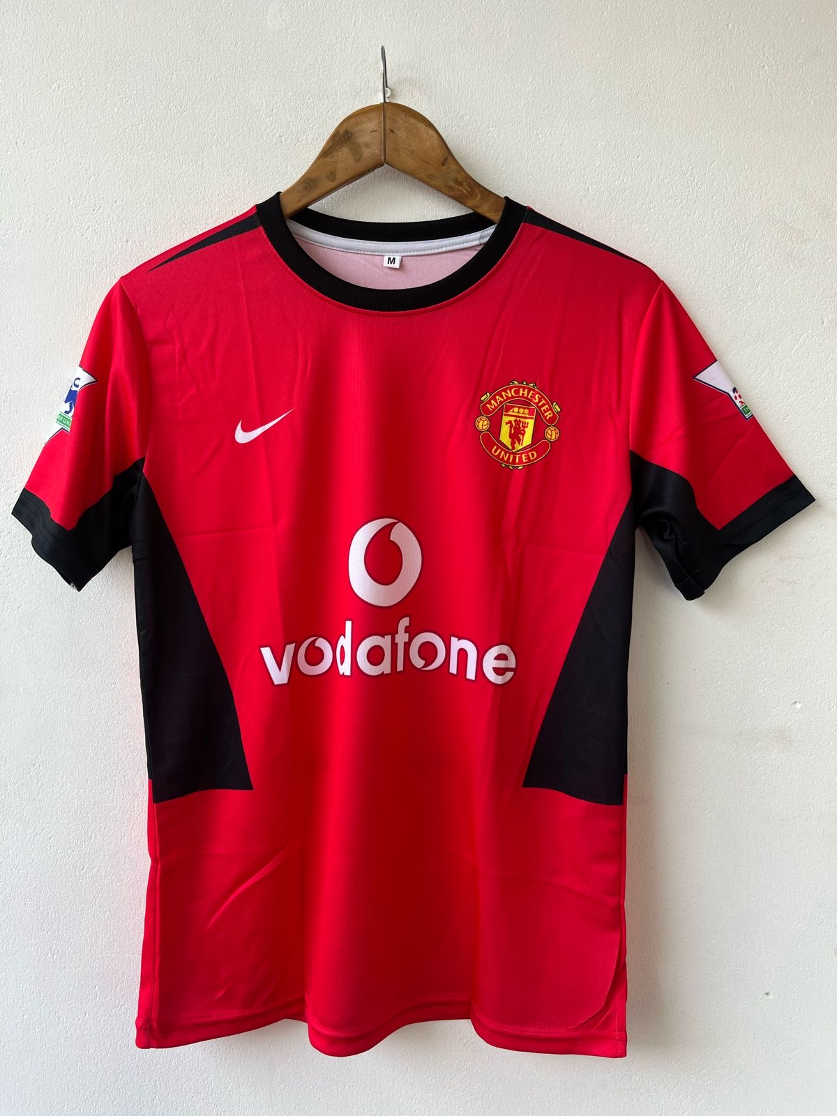 BECKHAM MANCHESTER UNITED VODAFONE RETRO