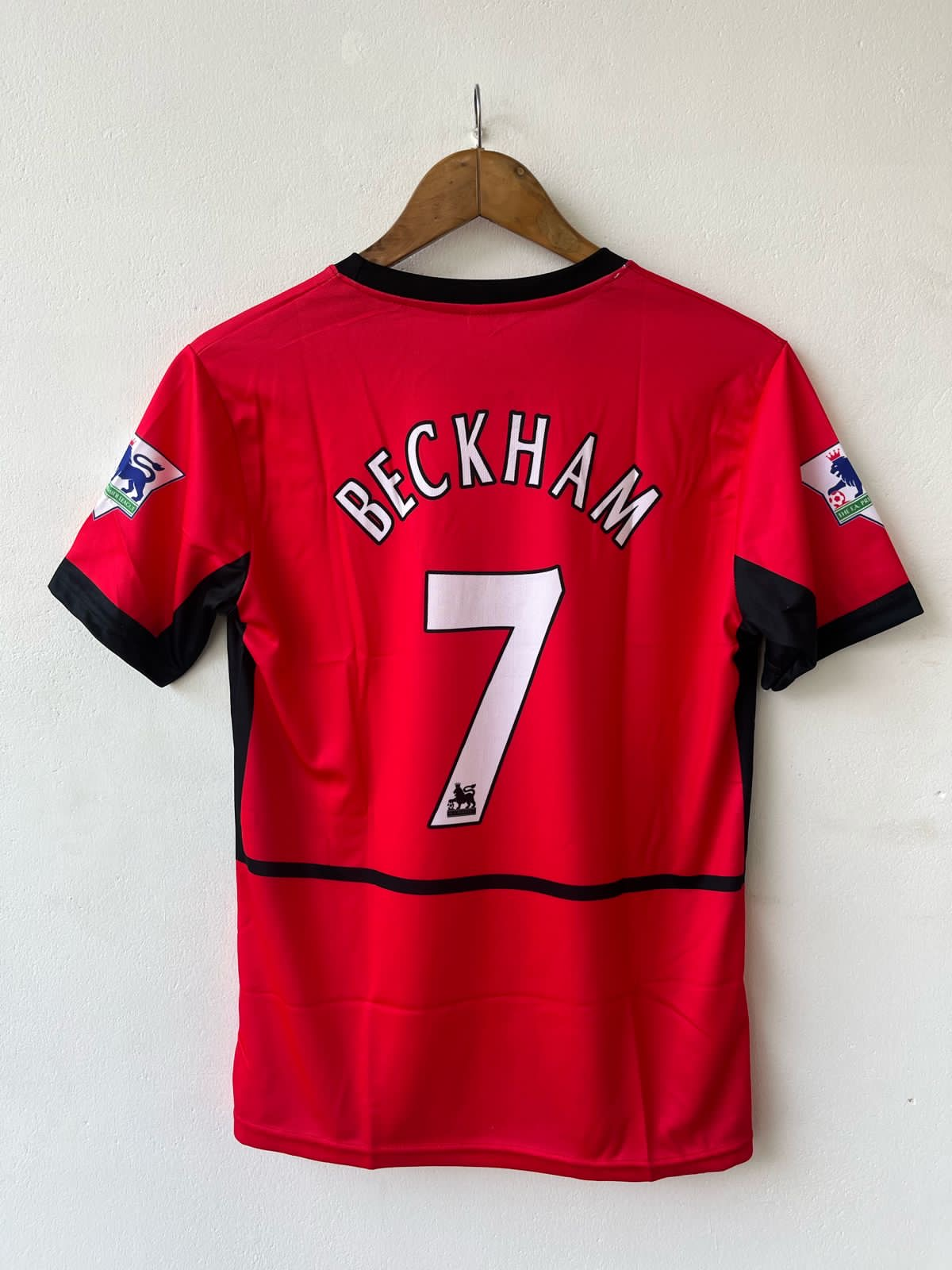 BECKHAM MANCHESTER UNITED VODAFONE RETRO
