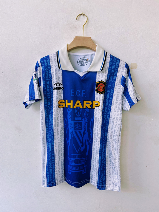 DAVID BECKHAM 24 MANCHESTER UNITED VINTAGE JERSEY