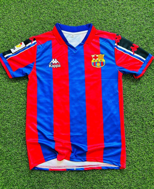 RONALDO NAZARIO FC BARCELONA KAPPA RETRO