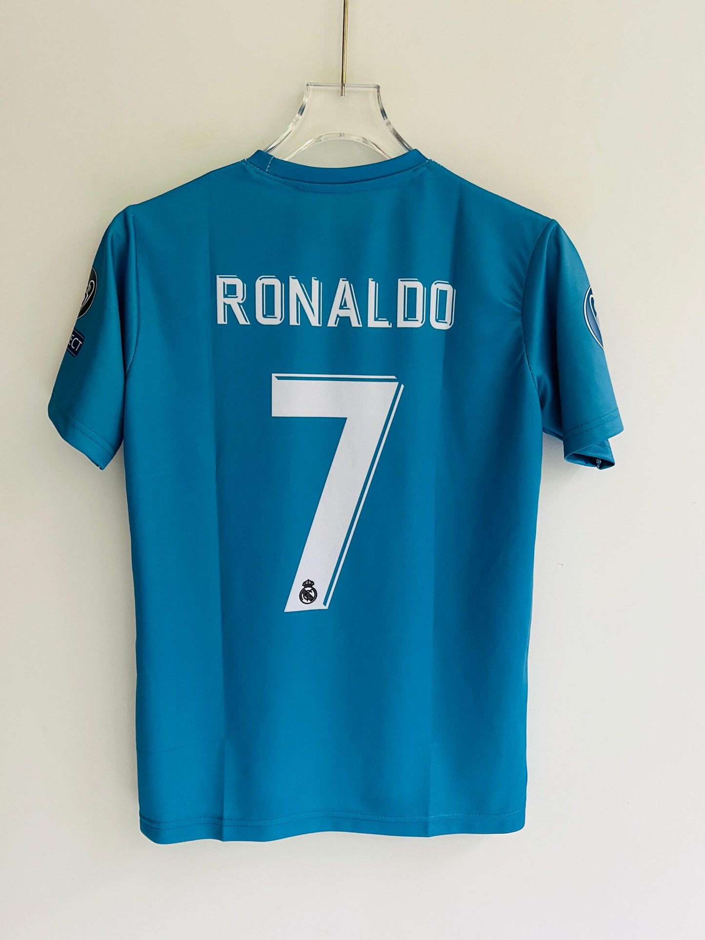 RONALDO REAL MADRID 2017 THIRD KIT EMBROIDERY
