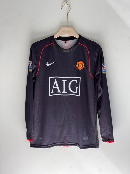 RONALDO MANCHESTER UNITED FULL SLEEV 2008 AWAY KIT EMBROIDERY (PREMIUM QUALITY)