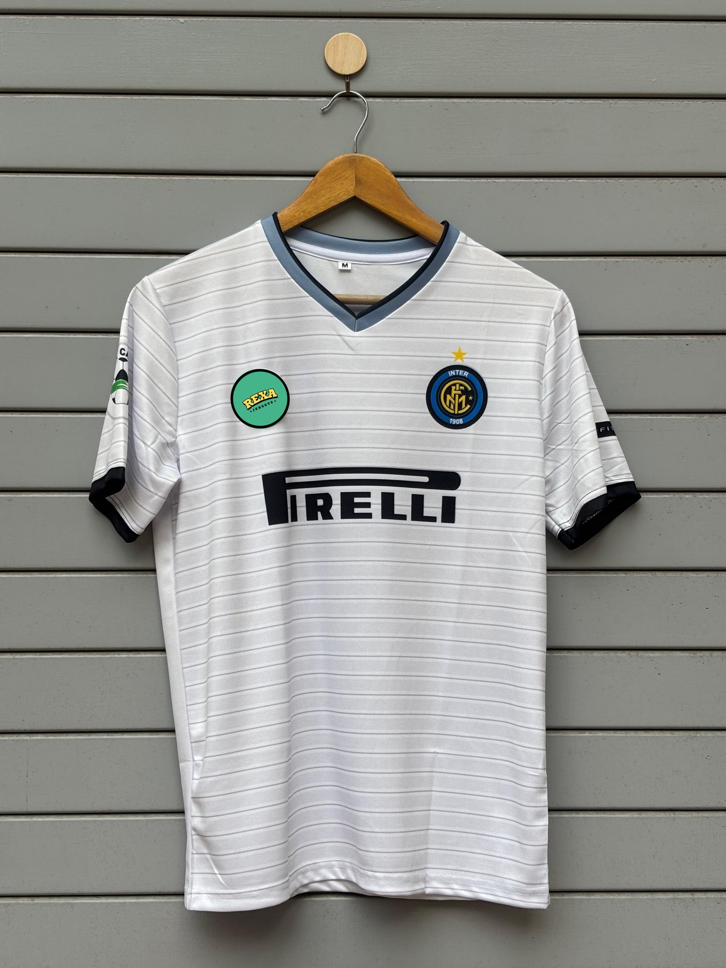 RONALDO NAZARIO INTER MILAN RETRO JERSEY V NECK