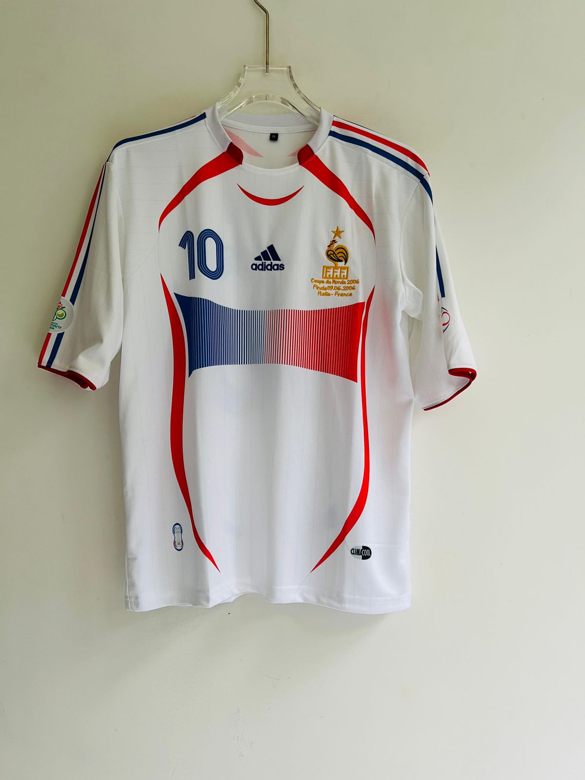 Zidane 2006 France Away Kit